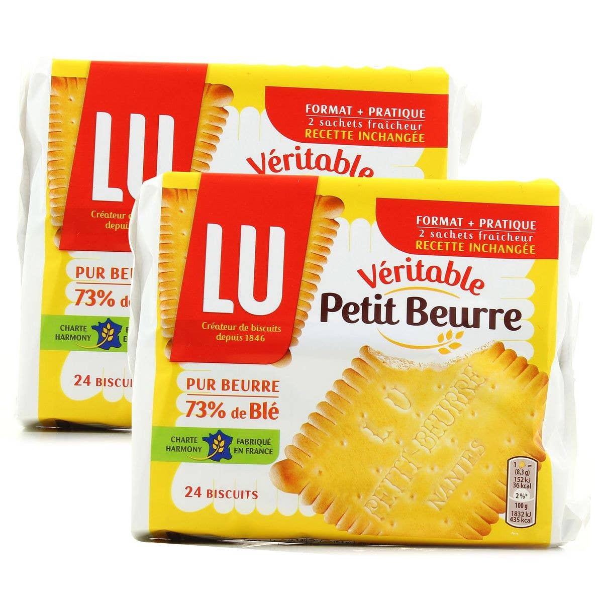 Lu Petit Beurre Shortbread, 7oz