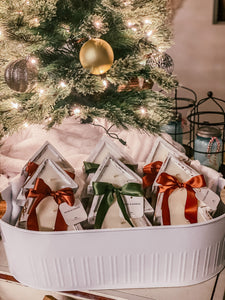 Christmas Tree Dough Bowl Soy Candle