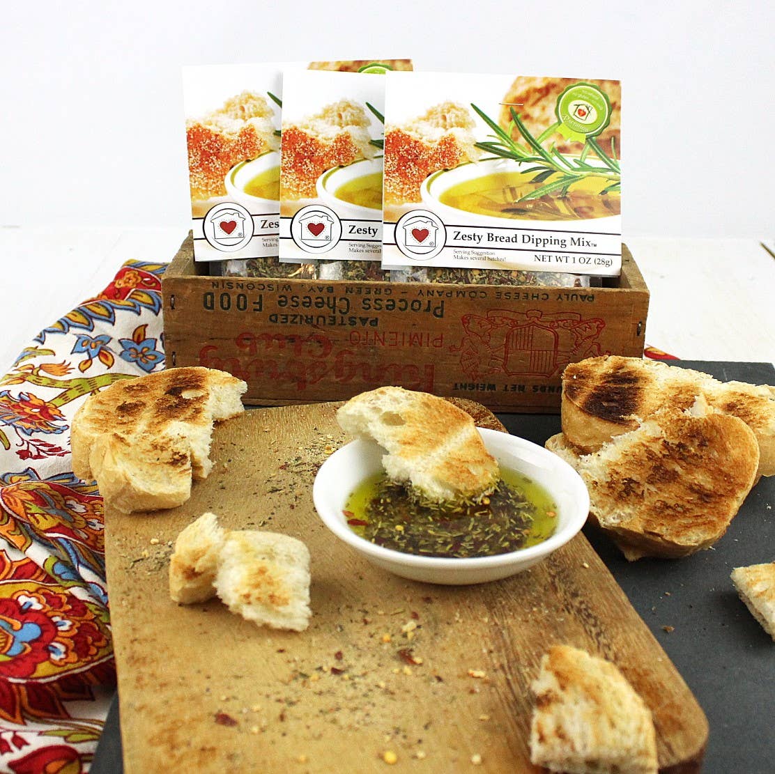 Zesty Bread Dipping Mix