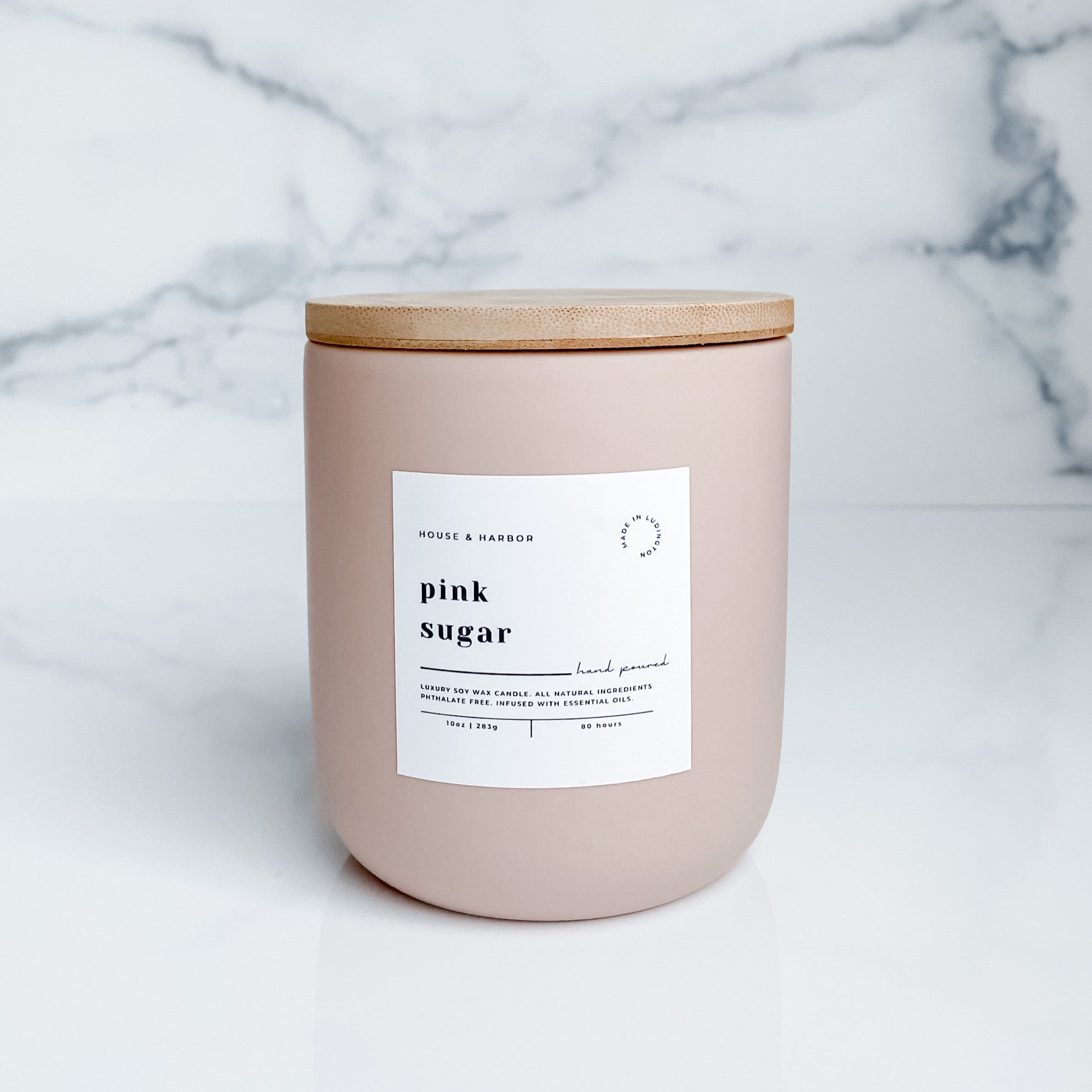 Pink Sugar Soy Candle