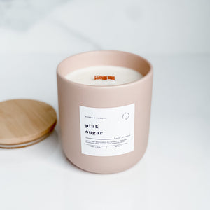 Pink Sugar Soy Candle