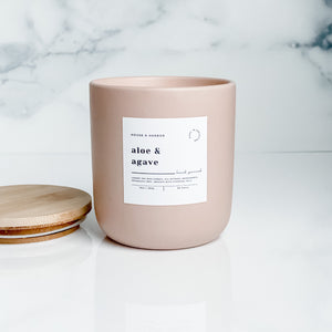 Aloe & Agave Soy Candle