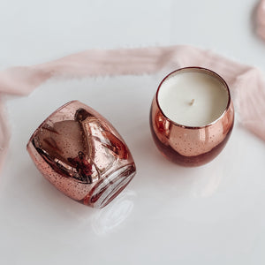 Rose Gold Mercury Candle