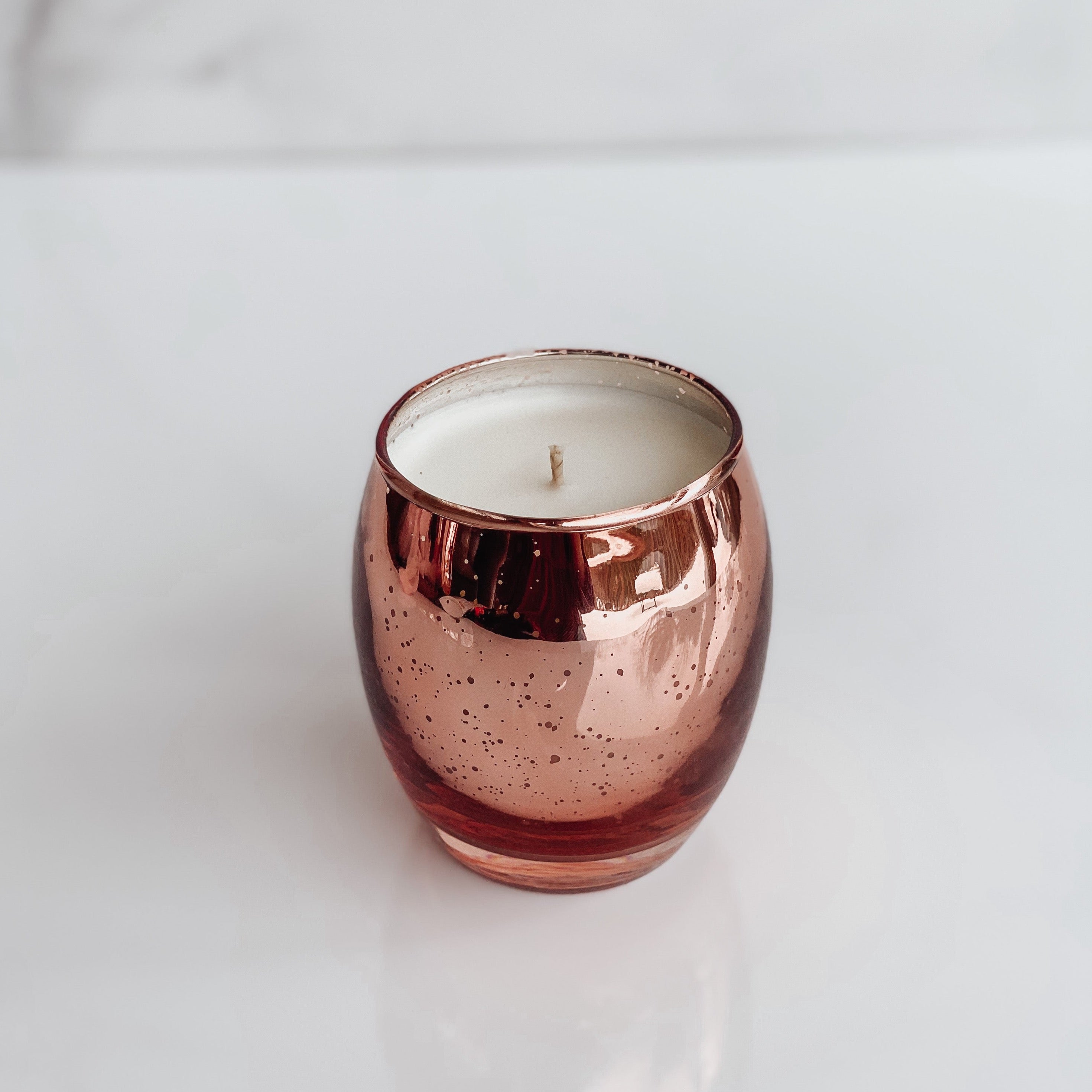 Rose Gold Mercury Candle