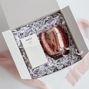 Artisan Candle & Chocolate Gift Box