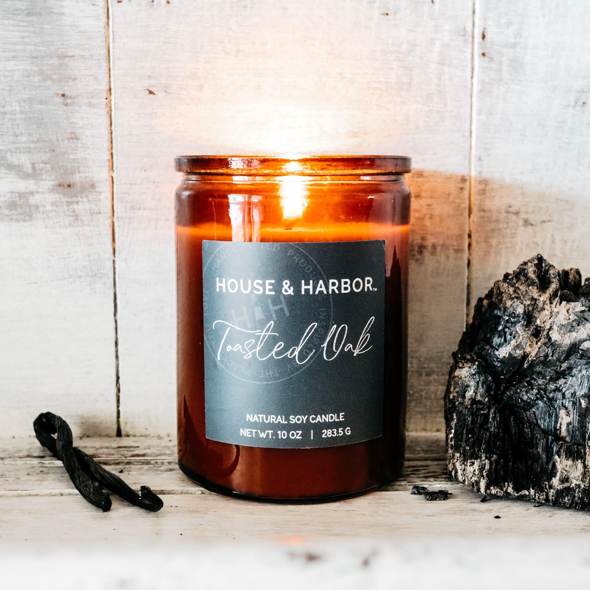 Toasted Oak Soy Candle