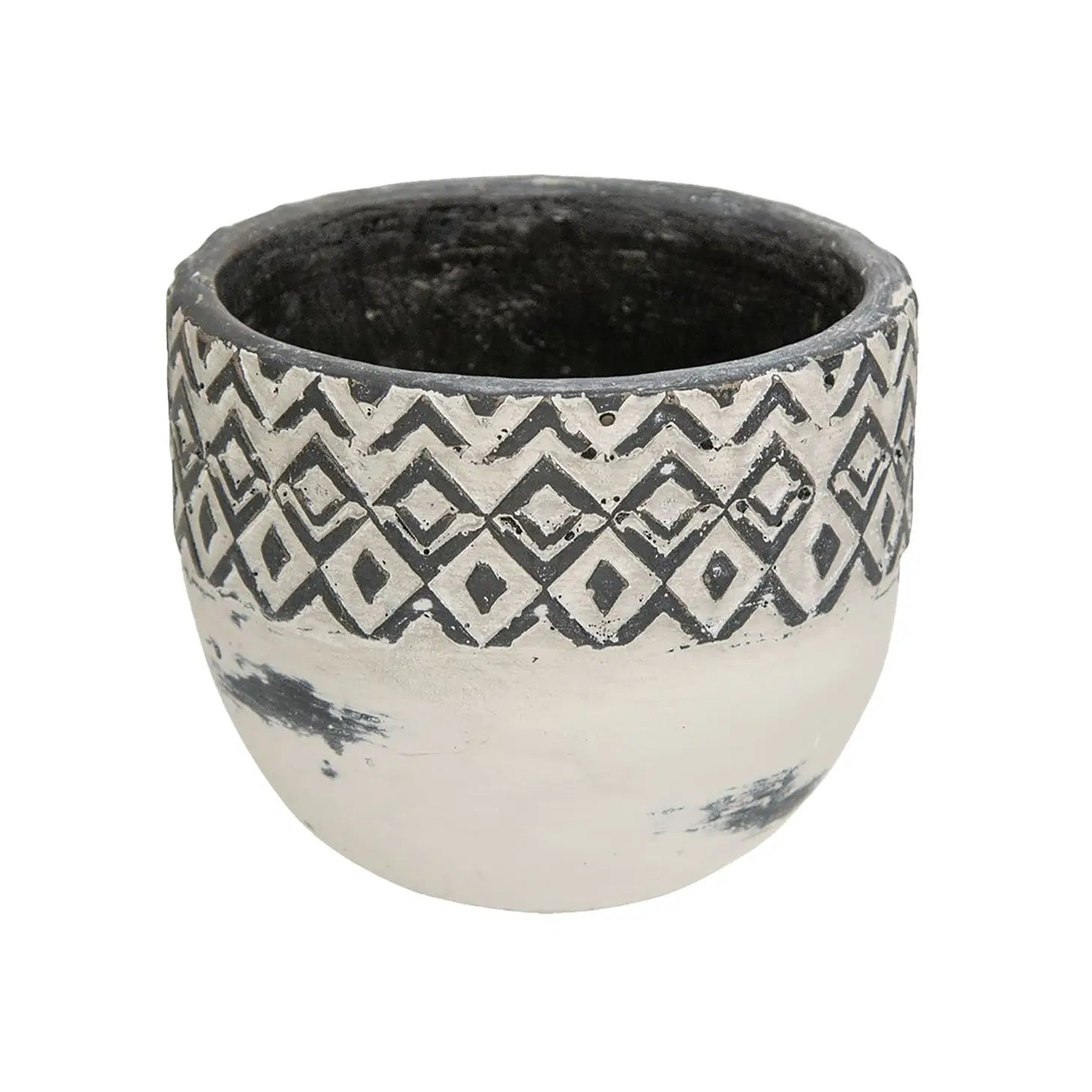 Geometric Ceramic Bowl