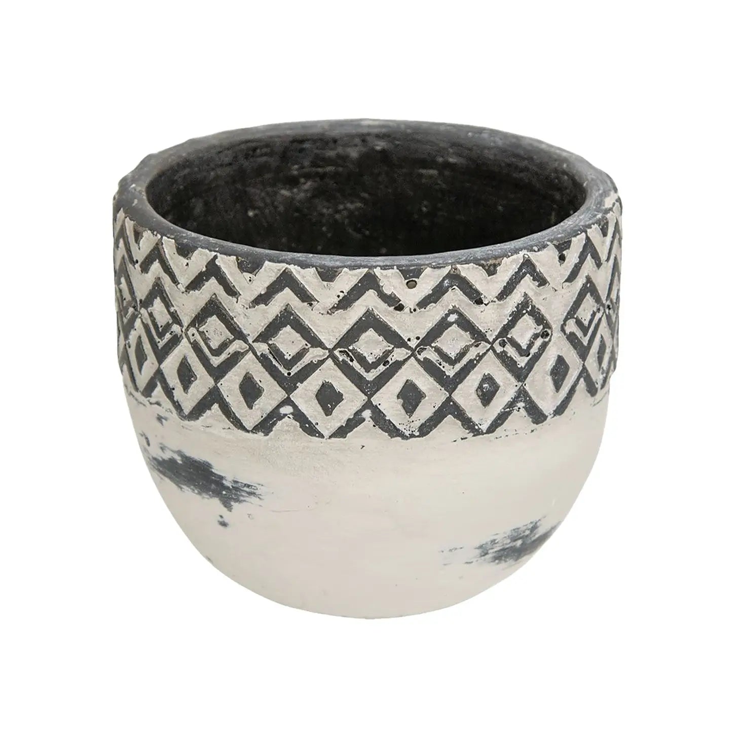 Geometric Rice Bowl Geometric Ceramic Bowl – House & Harbor