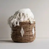 Burke Natural Woven Basket